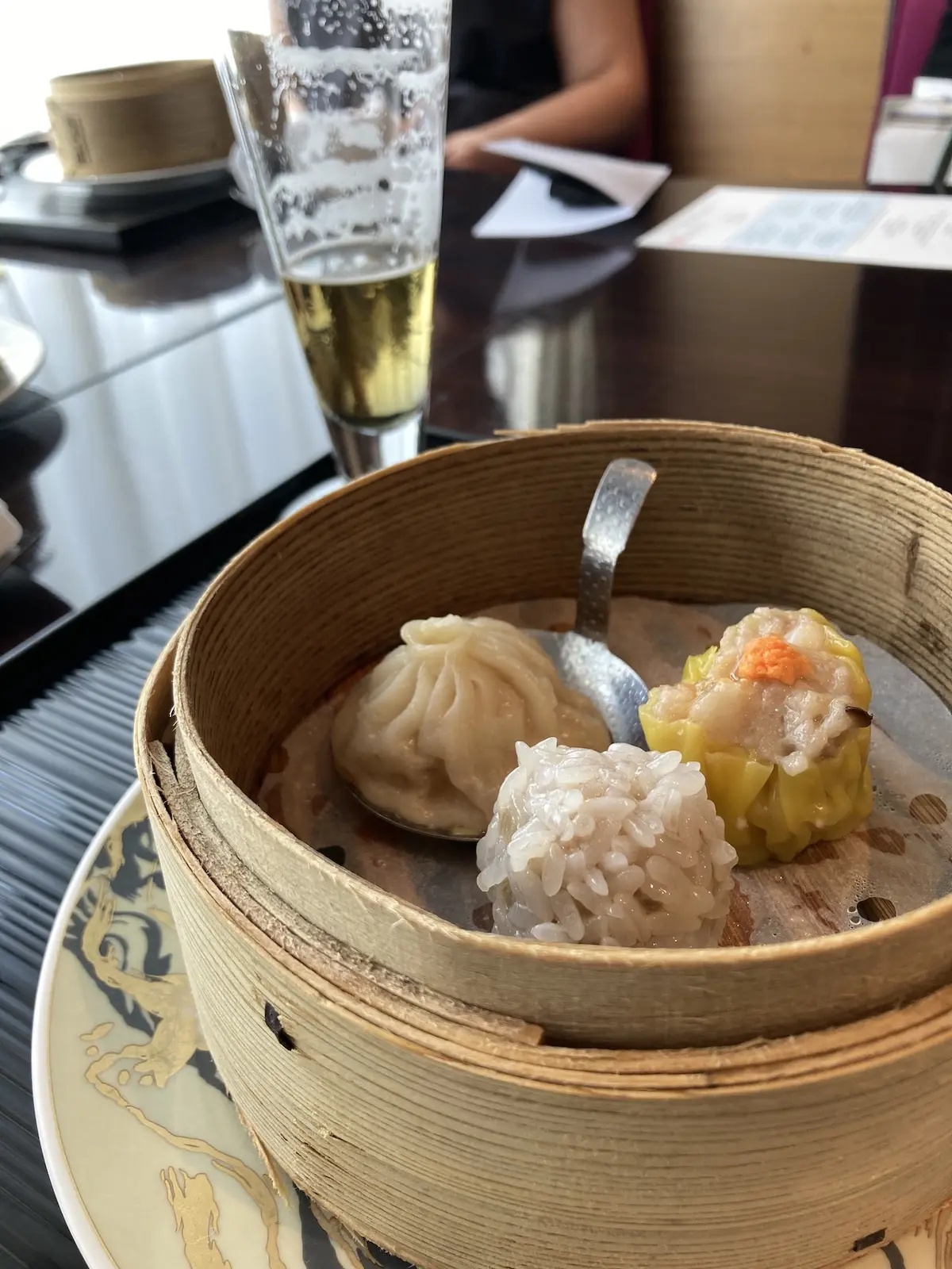 ホテルランチの点心３種