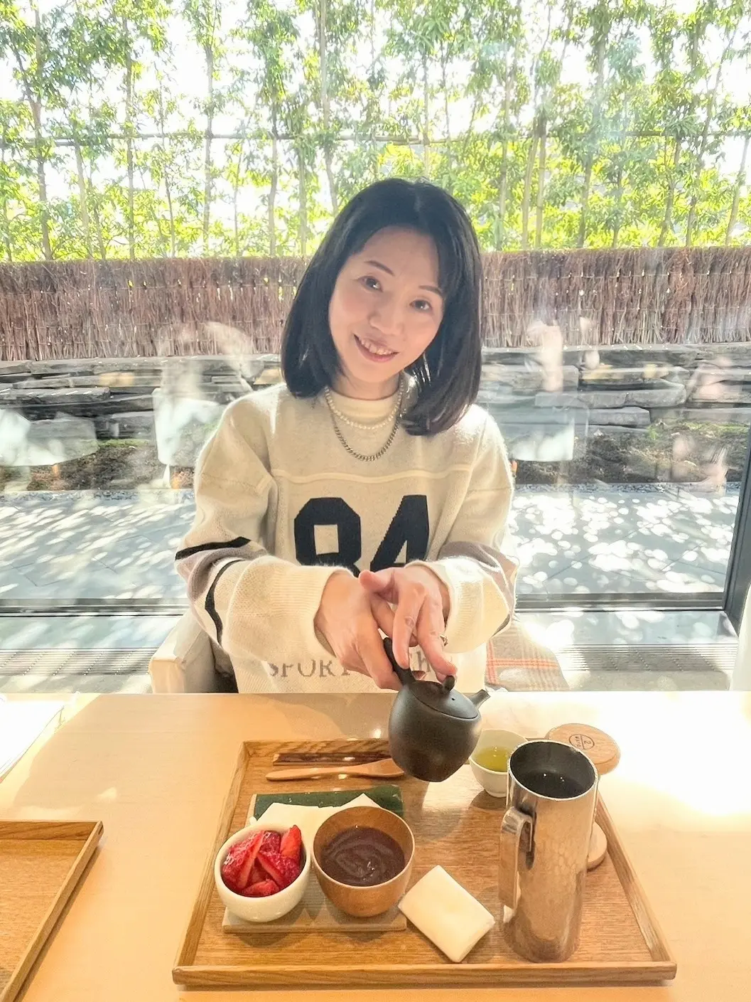 茶酒　金田中のいちご大福