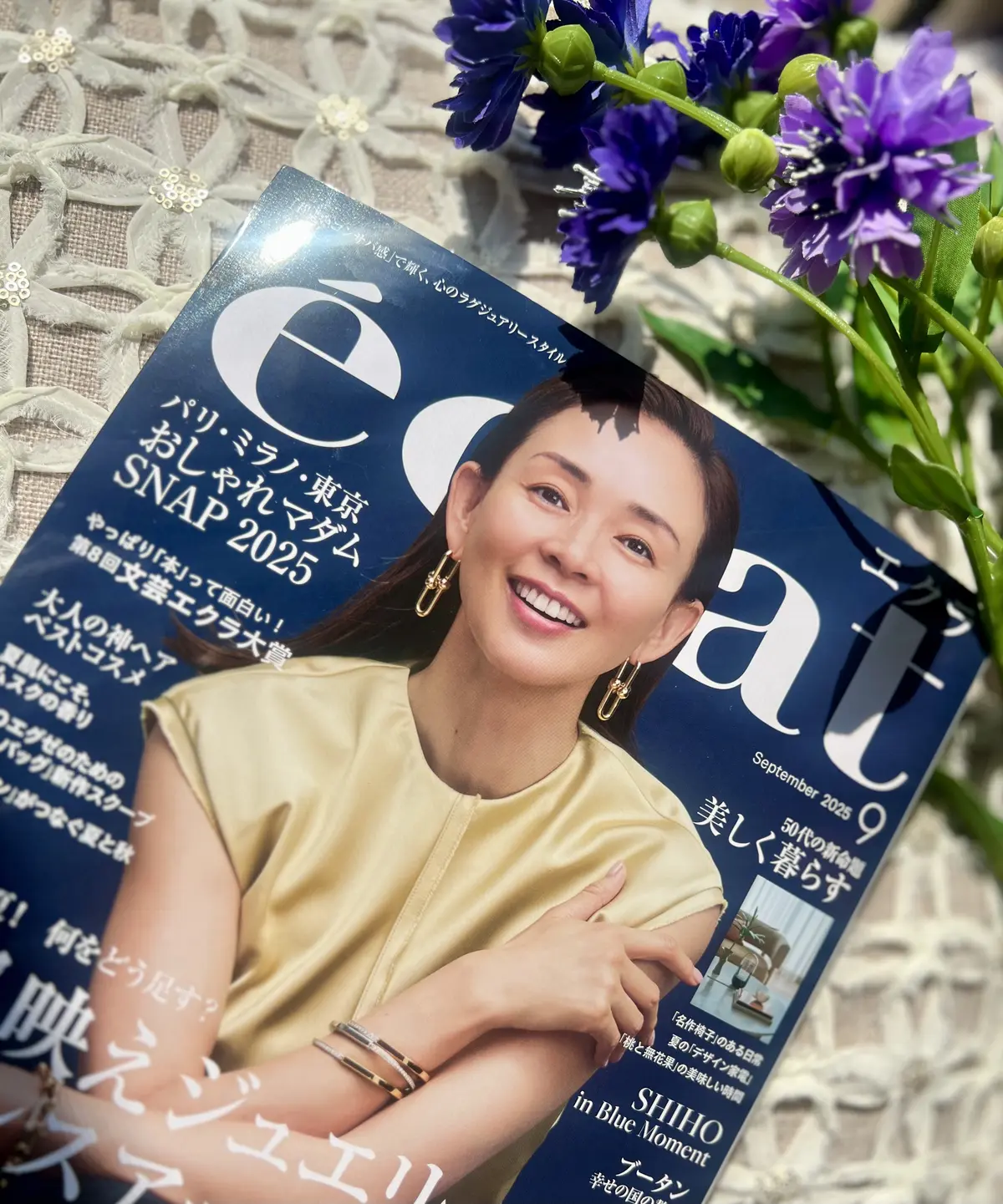 エクラ9月号掲載ワンピースは、この夏マイの画像_1