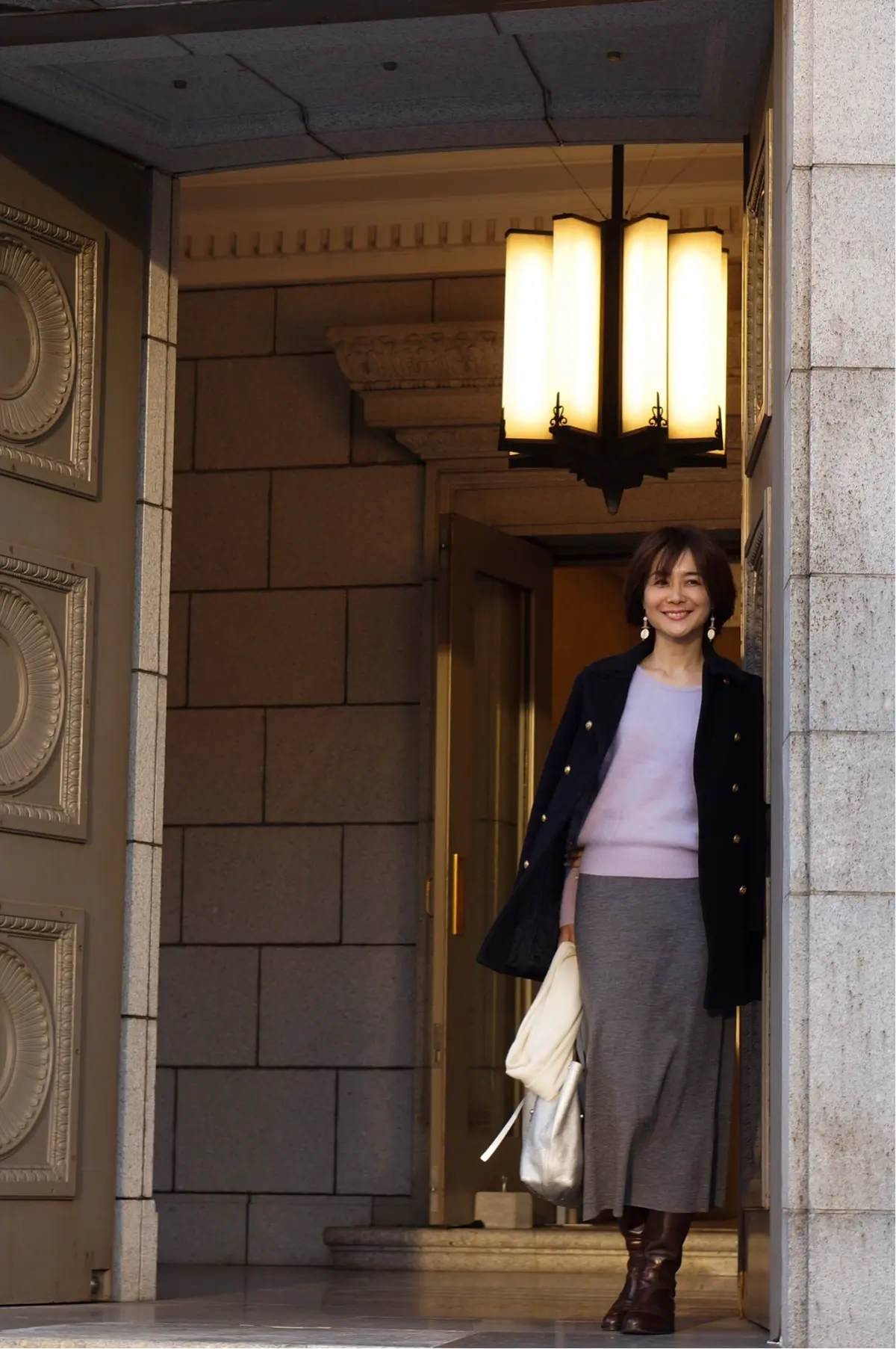 細見え効果抜群！UNIQLOのニットスカの画像_2