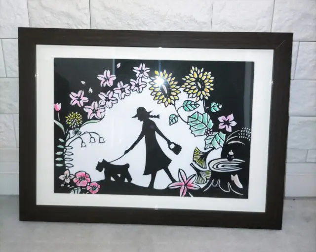 切り絵　作品展の画像_1