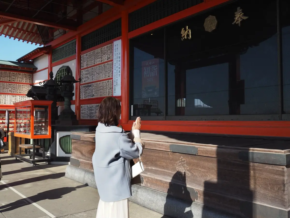 本殿をしっかりお参り。