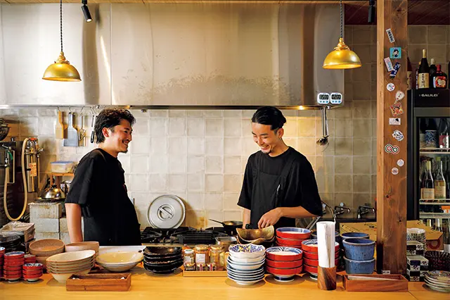 左から、端谷隼さん、中世宏樹さん