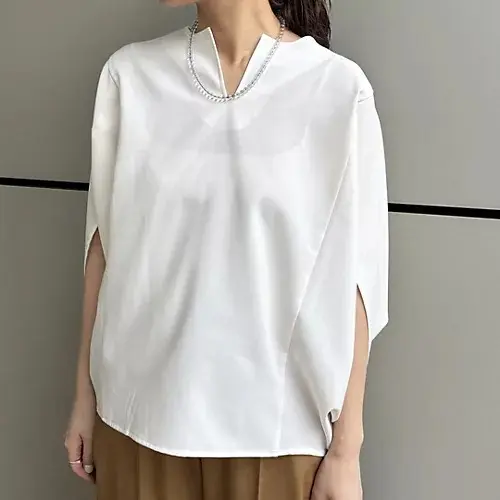 【50代 夏トップス】暑さ対策もおしゃれの画像_10