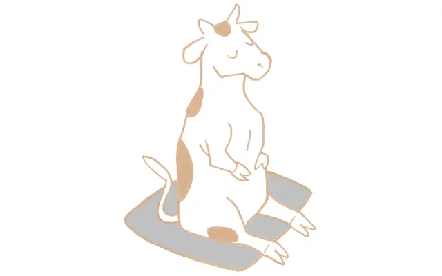 腸の動きに意識を集中する