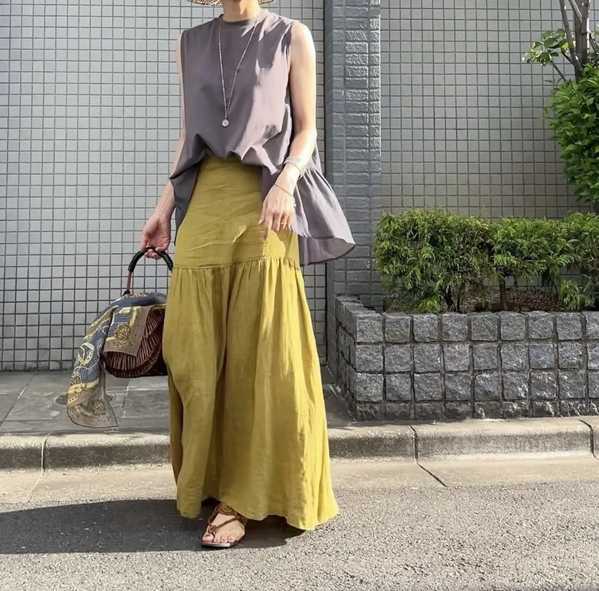 ワンピ→スカート❤︎リメイクコーデの画像_6