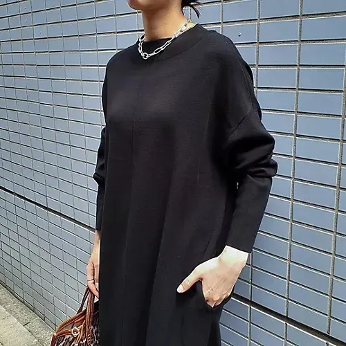 【50代 ワンピース】秋ワンピースで大人の画像_24