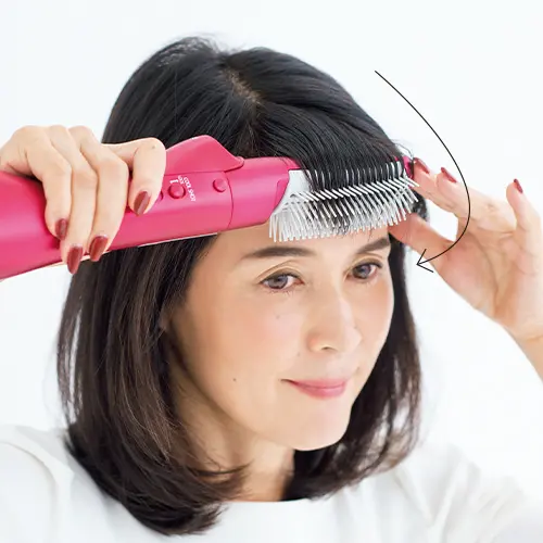 【同窓会当日】「くるくるドライヤー」で根の画像_4