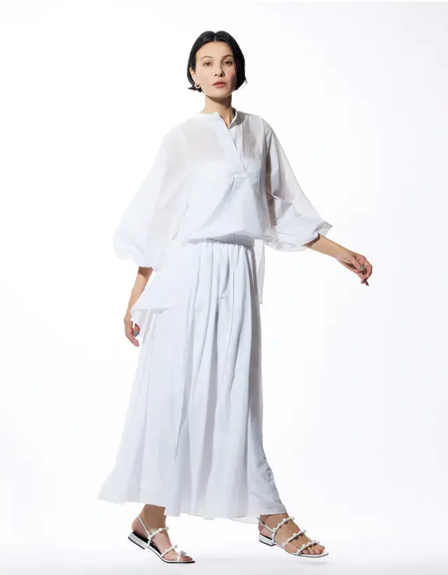 【オールホワイトで最高にしゃれ見えするコーデ4選】清潔感もリッチさも、さらに上々！