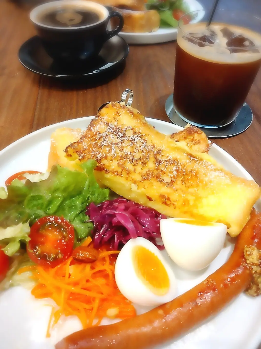 i2 cafe、アイツーカフェ、表参道モーニング、青山モーニング、モーニングプレート、フレンチトースト