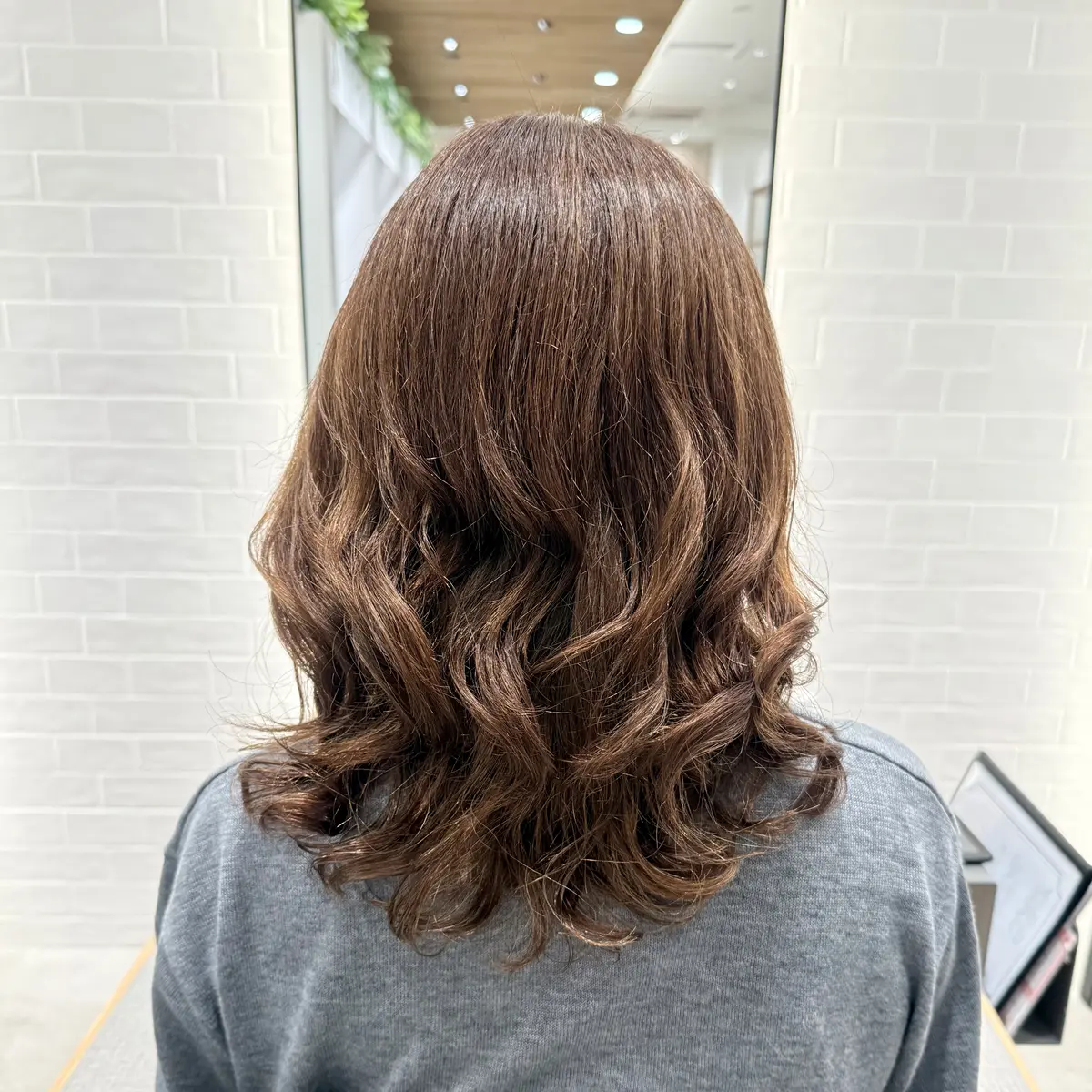 ヘアドライ後