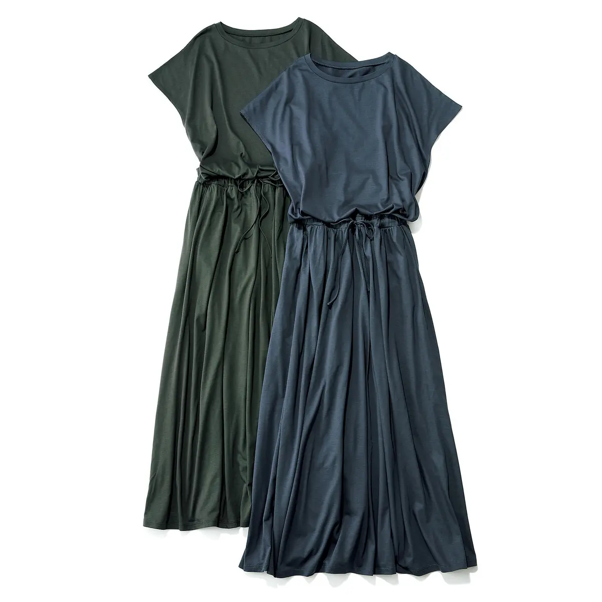 一枚でスタイルが完成！「HAUNT×éclat」洗えるジャージードレス