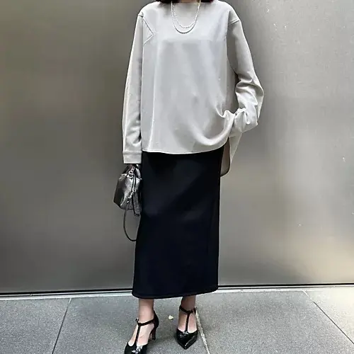 【50代秋コーデ】気温26度の服装。肌寒の画像_25