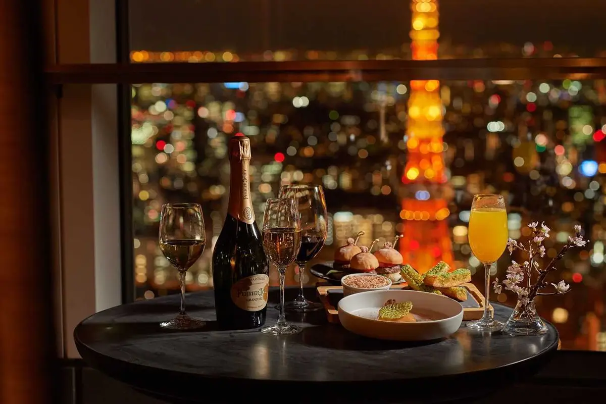 「アンダーズ東京」ルーフトップ バー ペリエジュエ フリーフロープラン