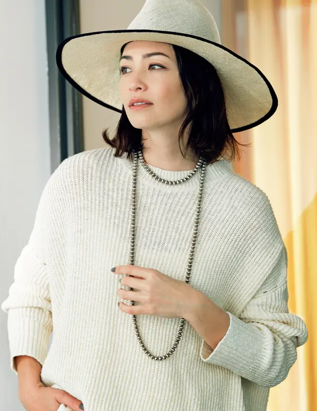 タナーズ インディアン アーツのネックレスコーデのRINA