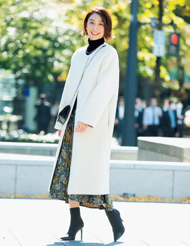 トラッツォドンナのコートの一色華菜子さん