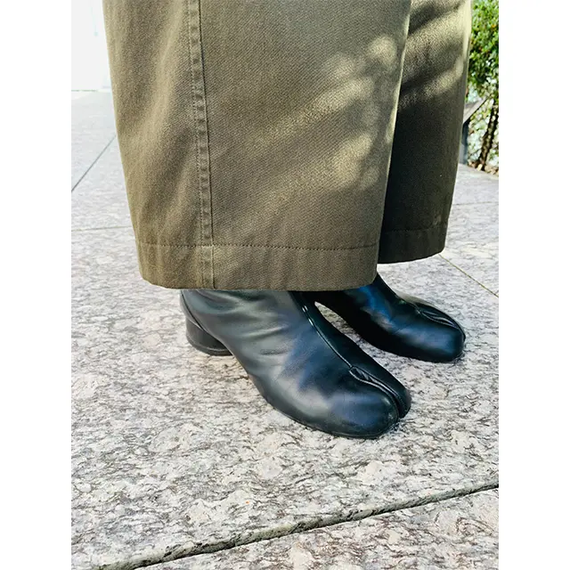 メゾン マルジェラのTabiアンクルブーツ（編集SH）