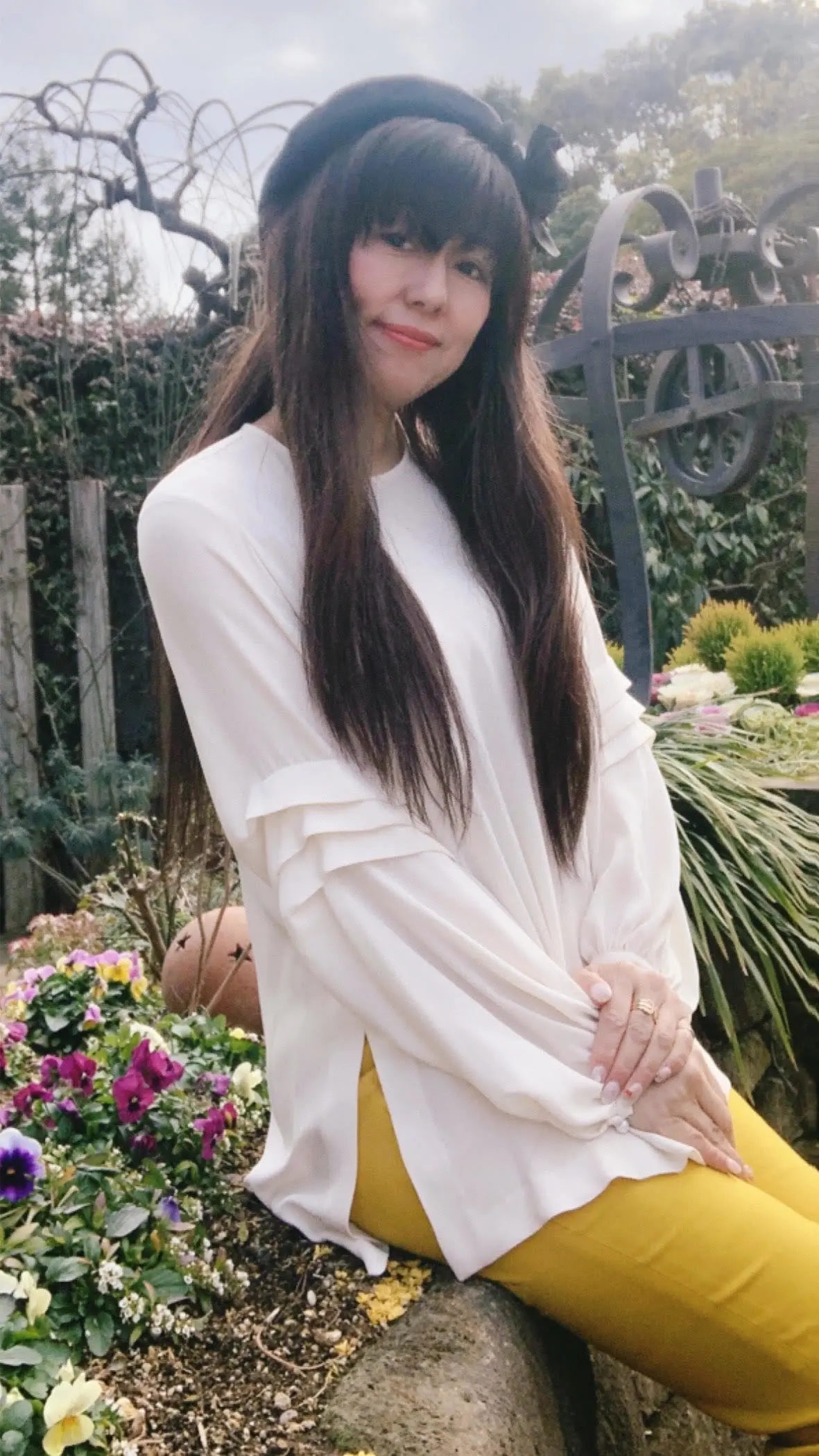 お散歩日和　お気に入りのブラウスで♪の画像_1