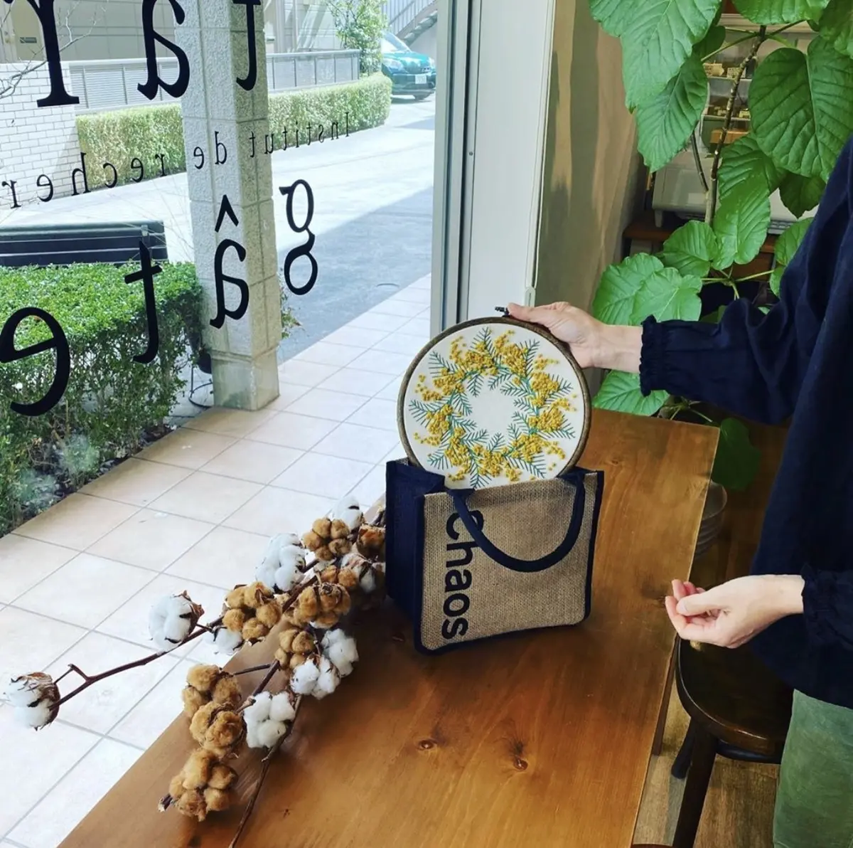 イエローパワー☆簡単リースの作り方の画像_2