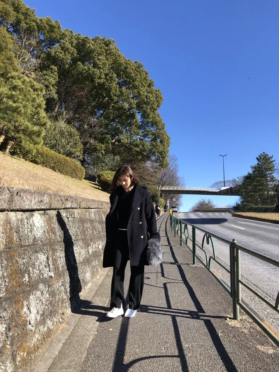 代々木公園前で