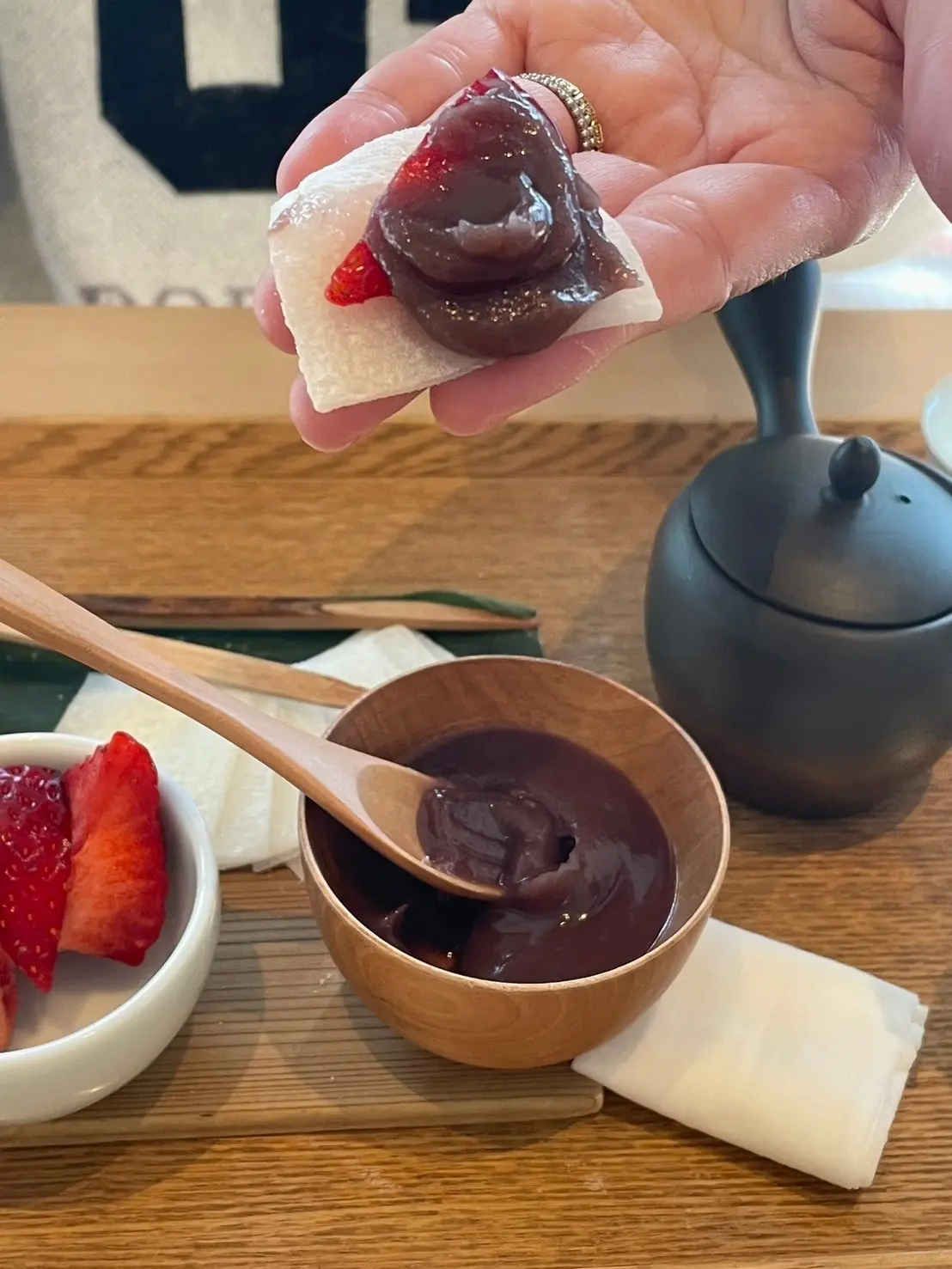 茶酒　金田中のいちご大福