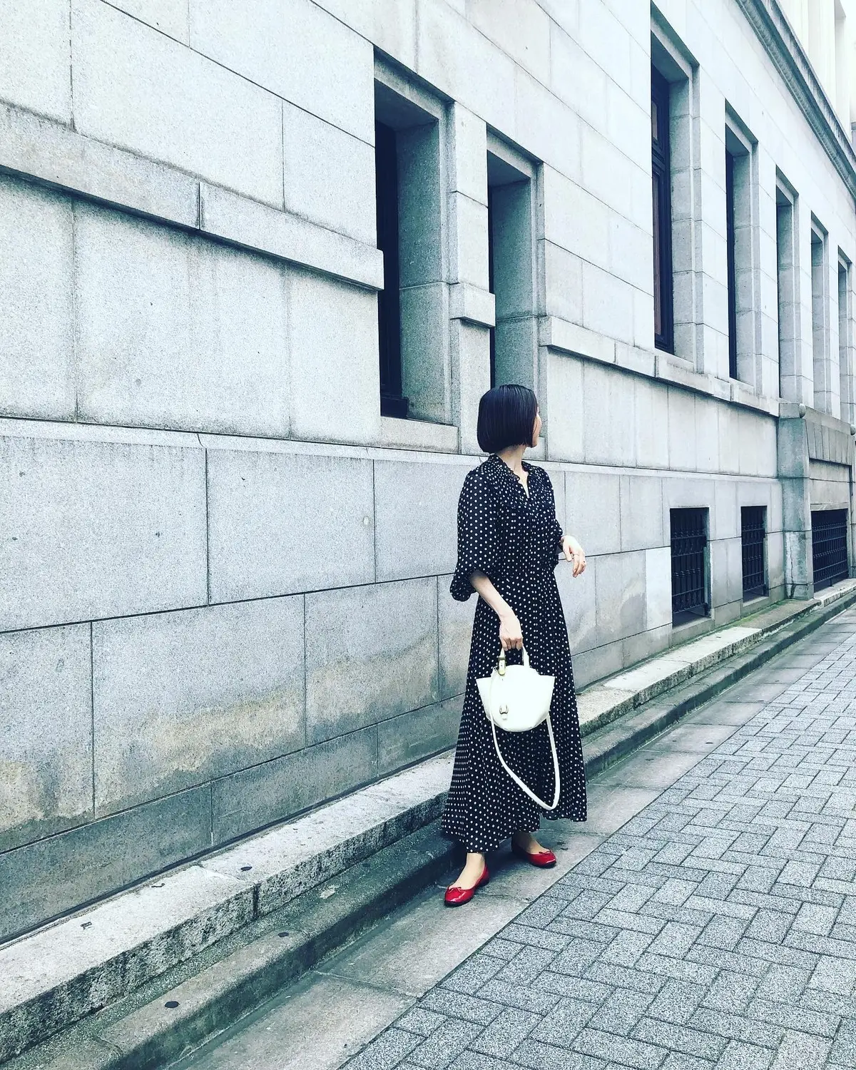 ショートボブ＆水玉で華組銀座ランチ♩の画像_2