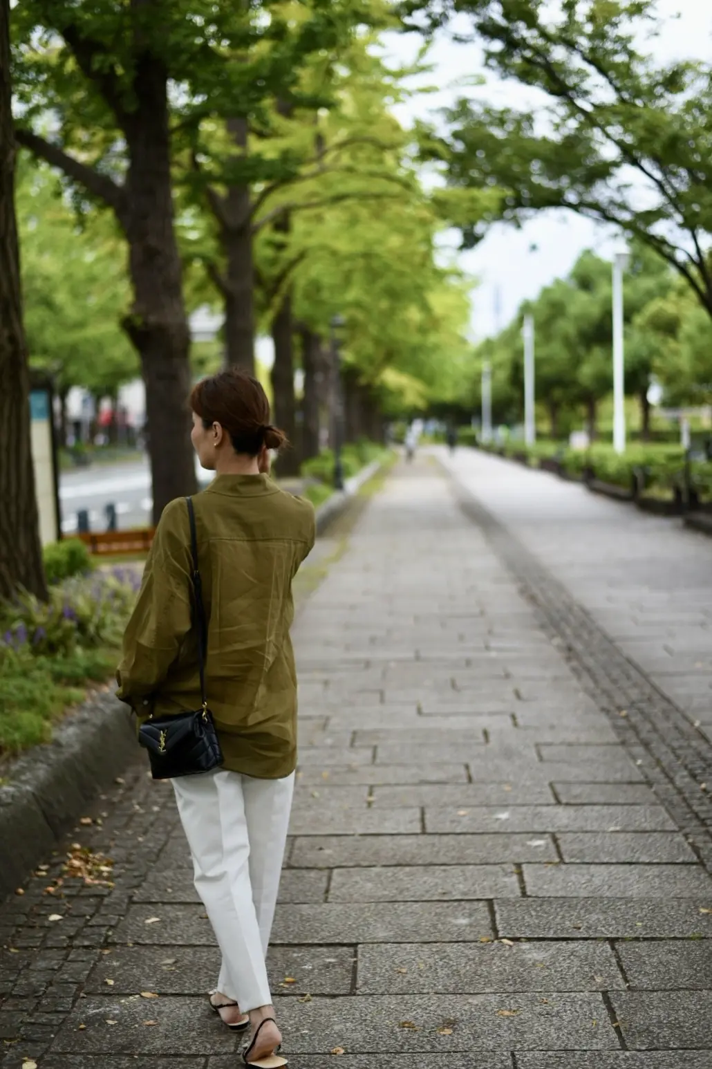 秋色シアーシャツで横浜・山下公園界隈への画像_9