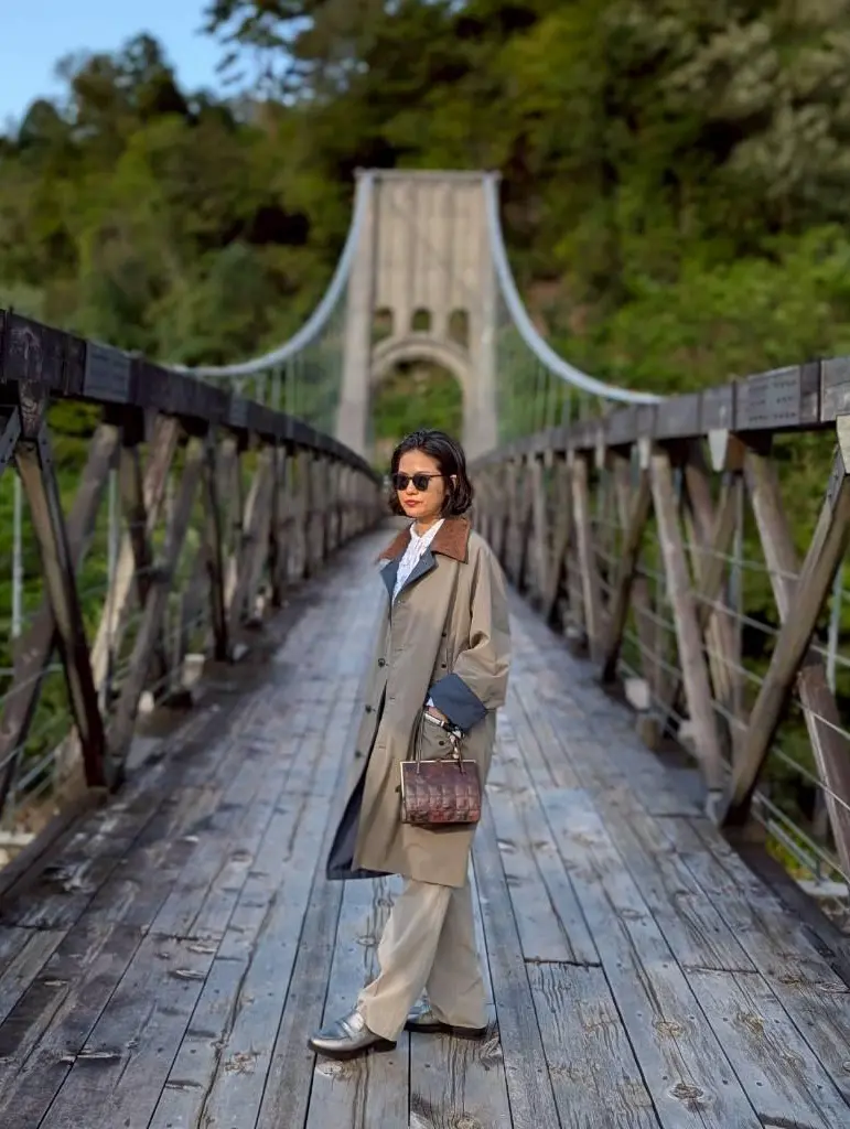 長野旅　夫婦旅　桃介橋