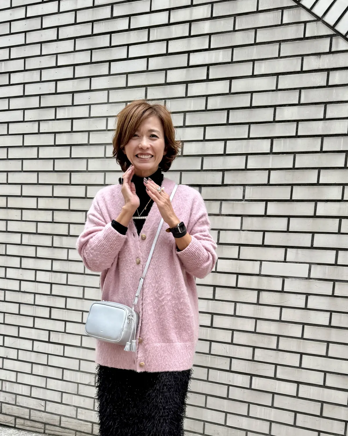 《“E by eclat”モヘア混ロングの画像_2