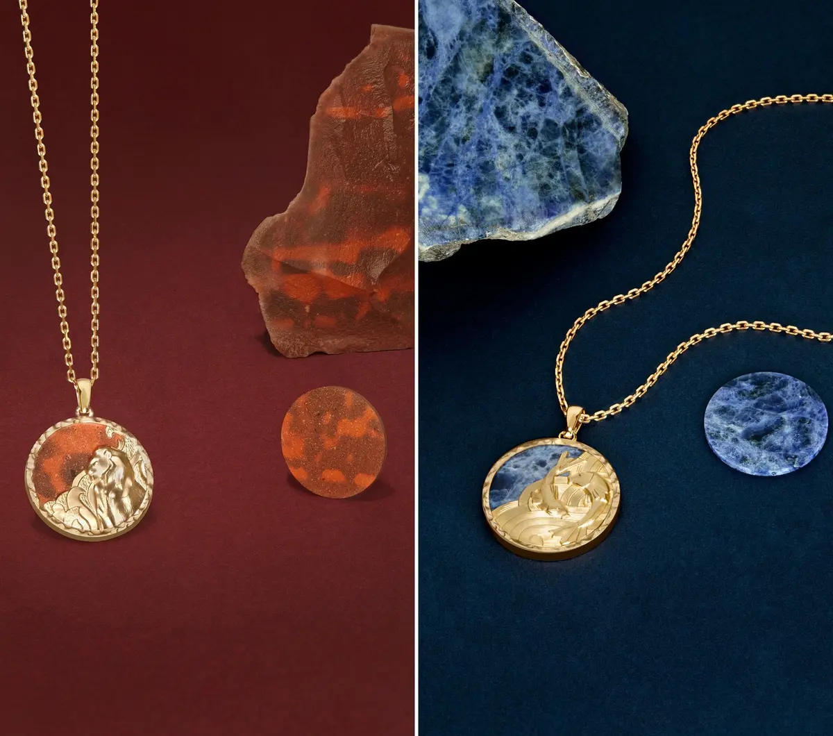 ヴァン クリーフ＆アーペル ゾディアック コレクション　獅子座　魚座