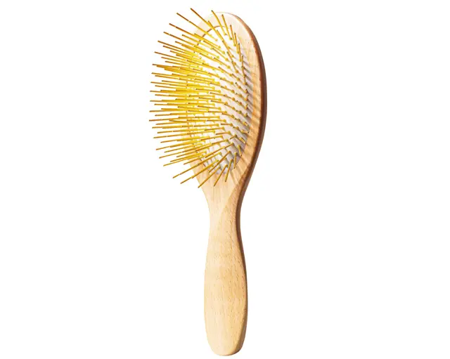 SNOW FOX プレミアム FOX カッサ ウッド ヘアブラシ￥18,480／SNOW FOX SKIN CARE