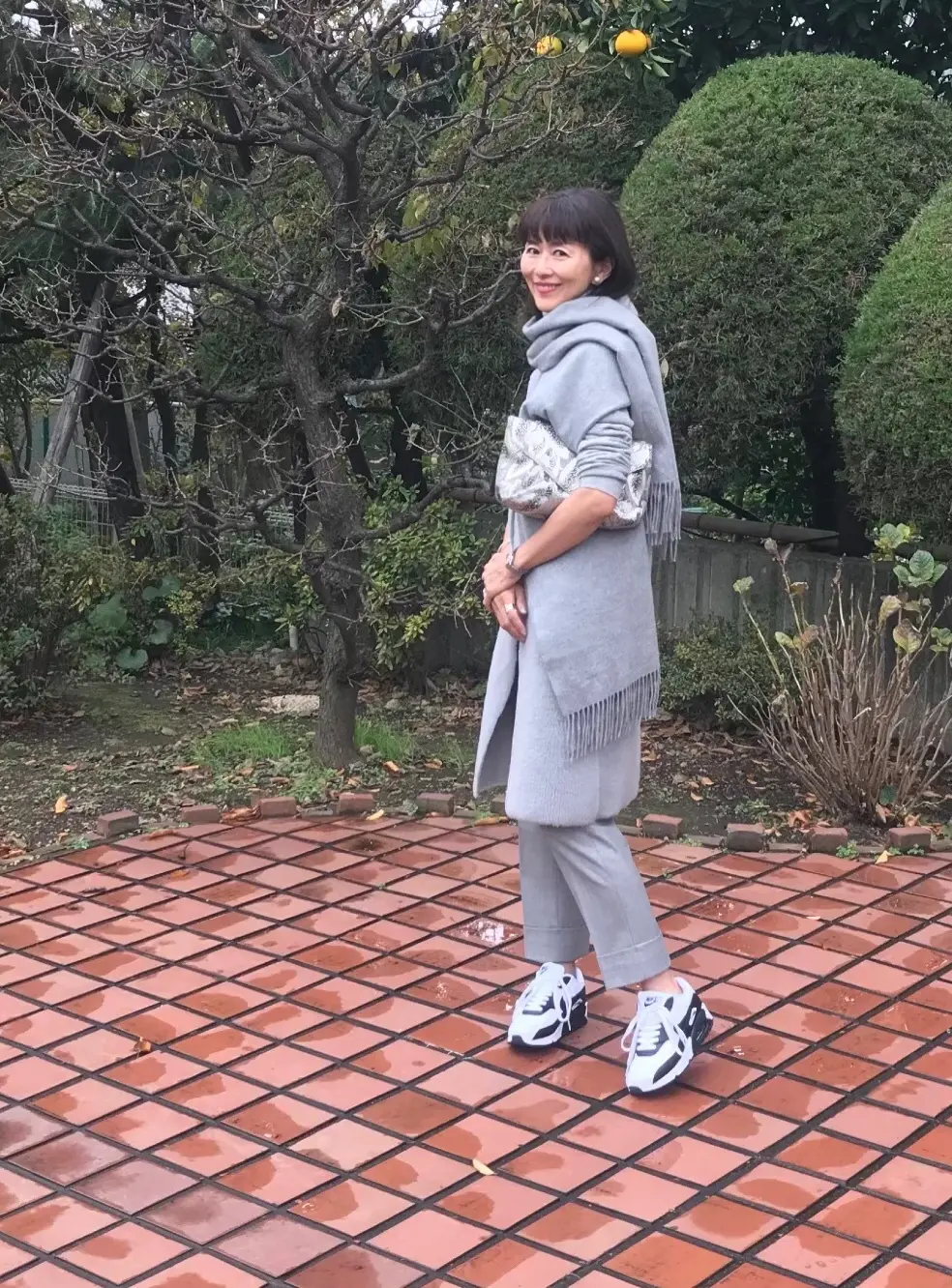 カシミアストールでぬくぬく幸せコーデ♪の画像_3