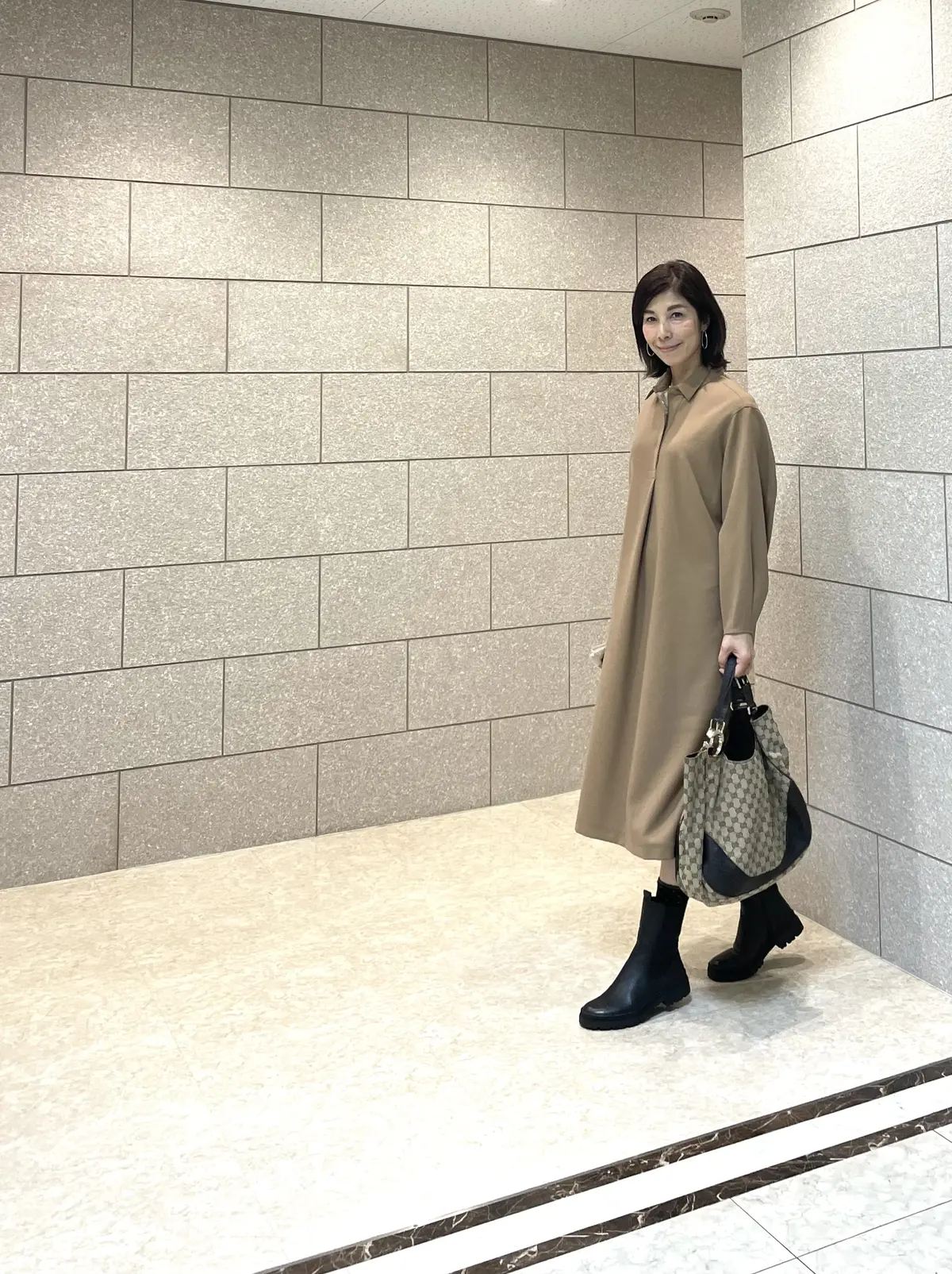 ブラウン✖️ブラック　秋コーデの画像_1