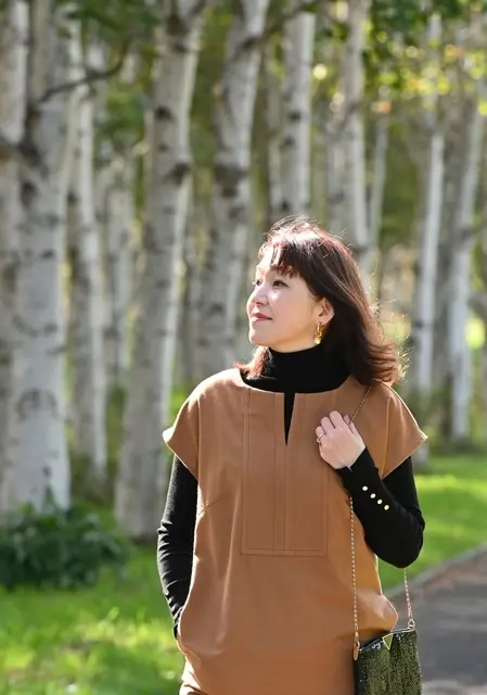 ZARAのタートルネックで秋コーデ