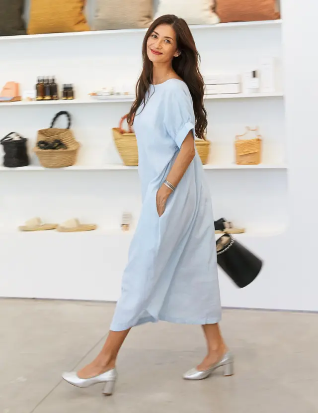 マルチに着映える快適ワンピコーデのブレンダ