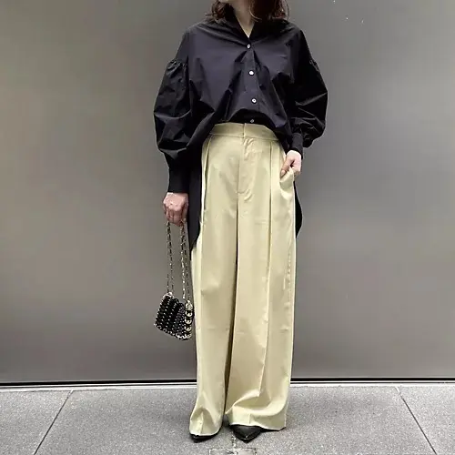 【50代秋コーデ】気温26度の服装。肌寒の画像_12