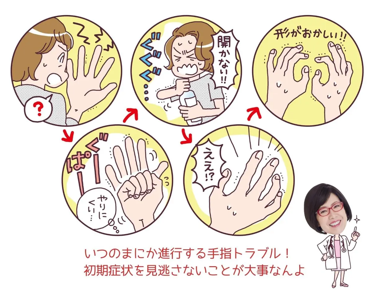 手指に違和感があったら、放っておかないで！　OurAge×Webエクラ