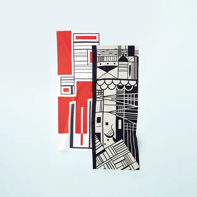 「W・カンディンスキー オリジナル手ぬぐい」