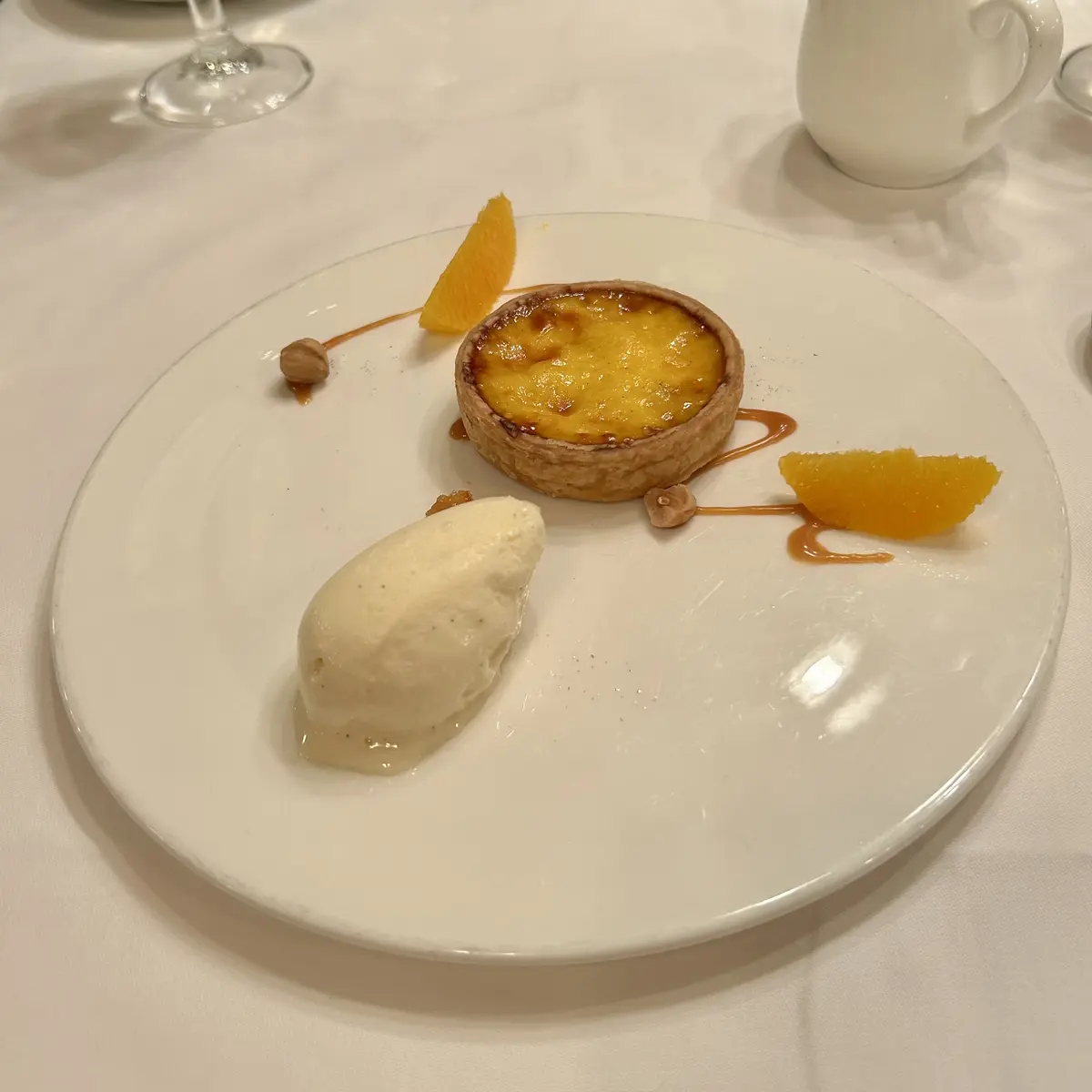 デザートのタルト