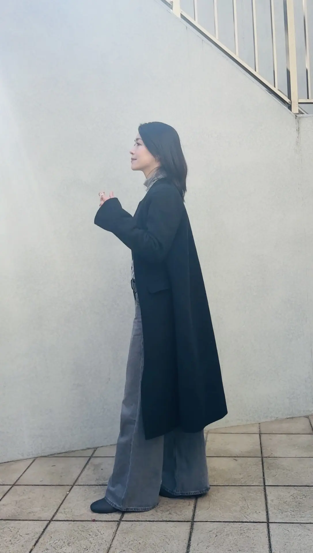 UNIQLOデニム🩶グレーワントーンコーの画像_12