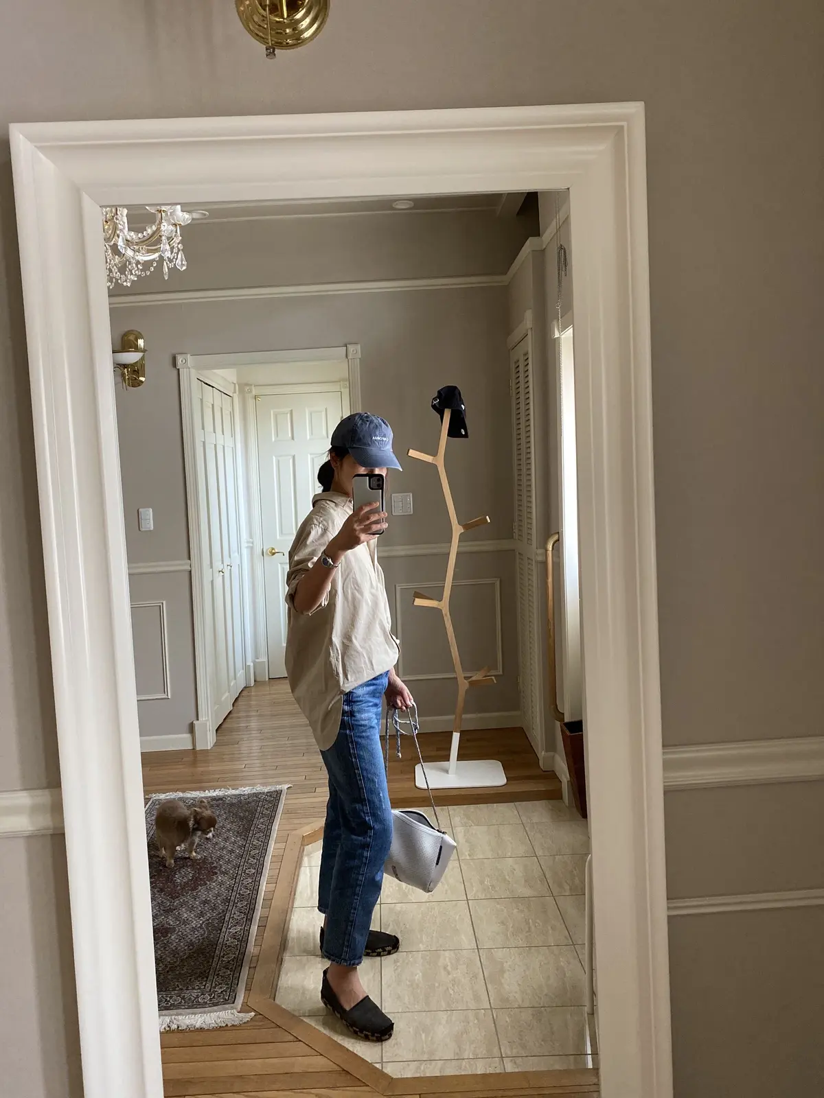 お気に入りシャツのおうちコーデの画像_3