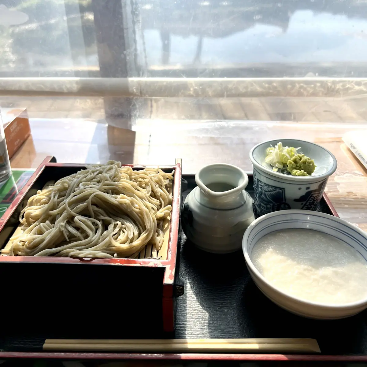 忍野八海　お蕎麦　池本茶屋
