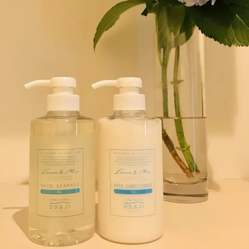 OSAJI (オサジ)のシャンプーとコンディショナー