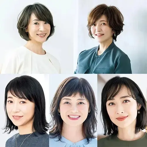 【大人のためのヘアスタイル・髪型カタログ】ショート・ボブ・ミディアム・ロング別・おばさんぽくならずに若見えを手にいれる！