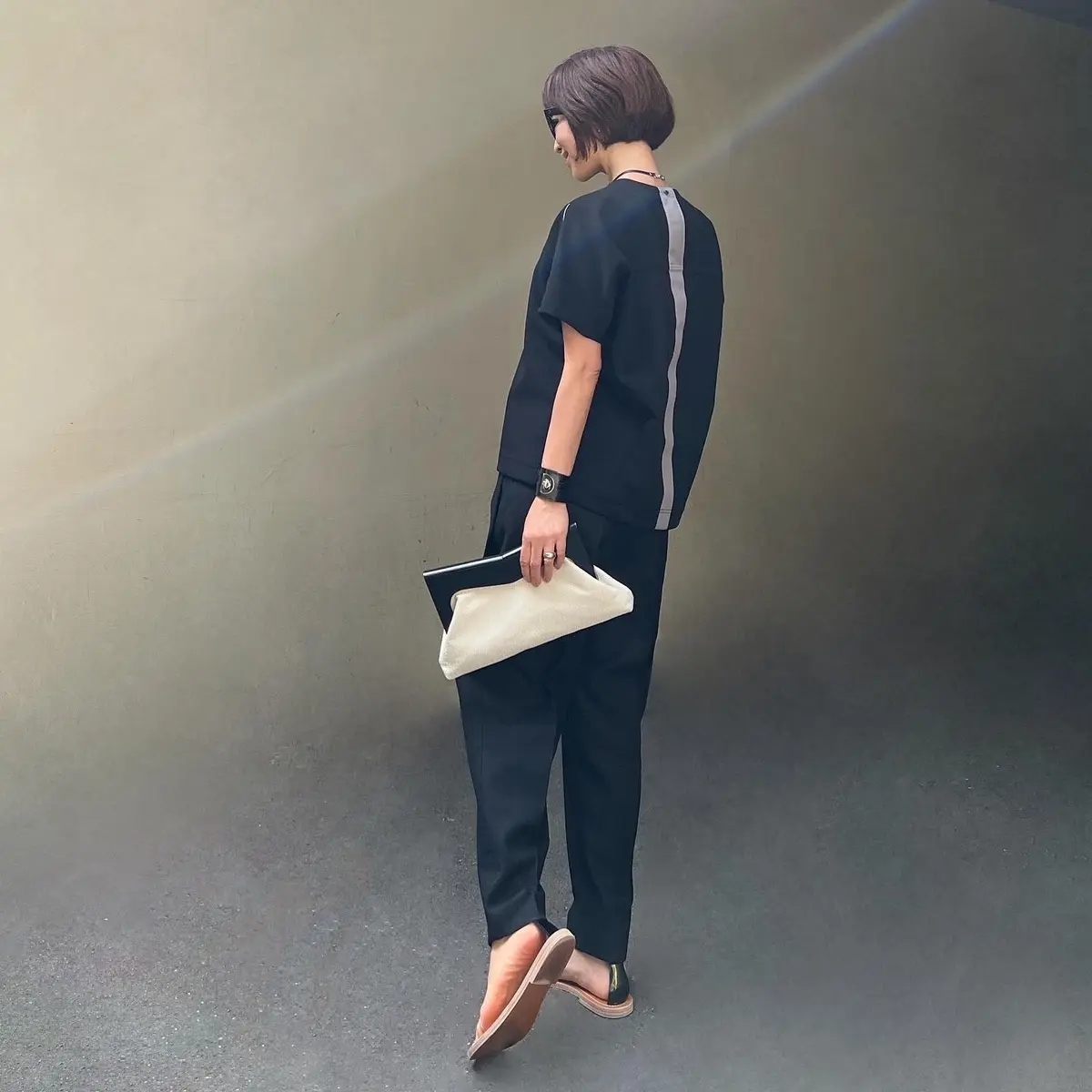 夏の黒パンツ3スタイル‼︎の画像_3