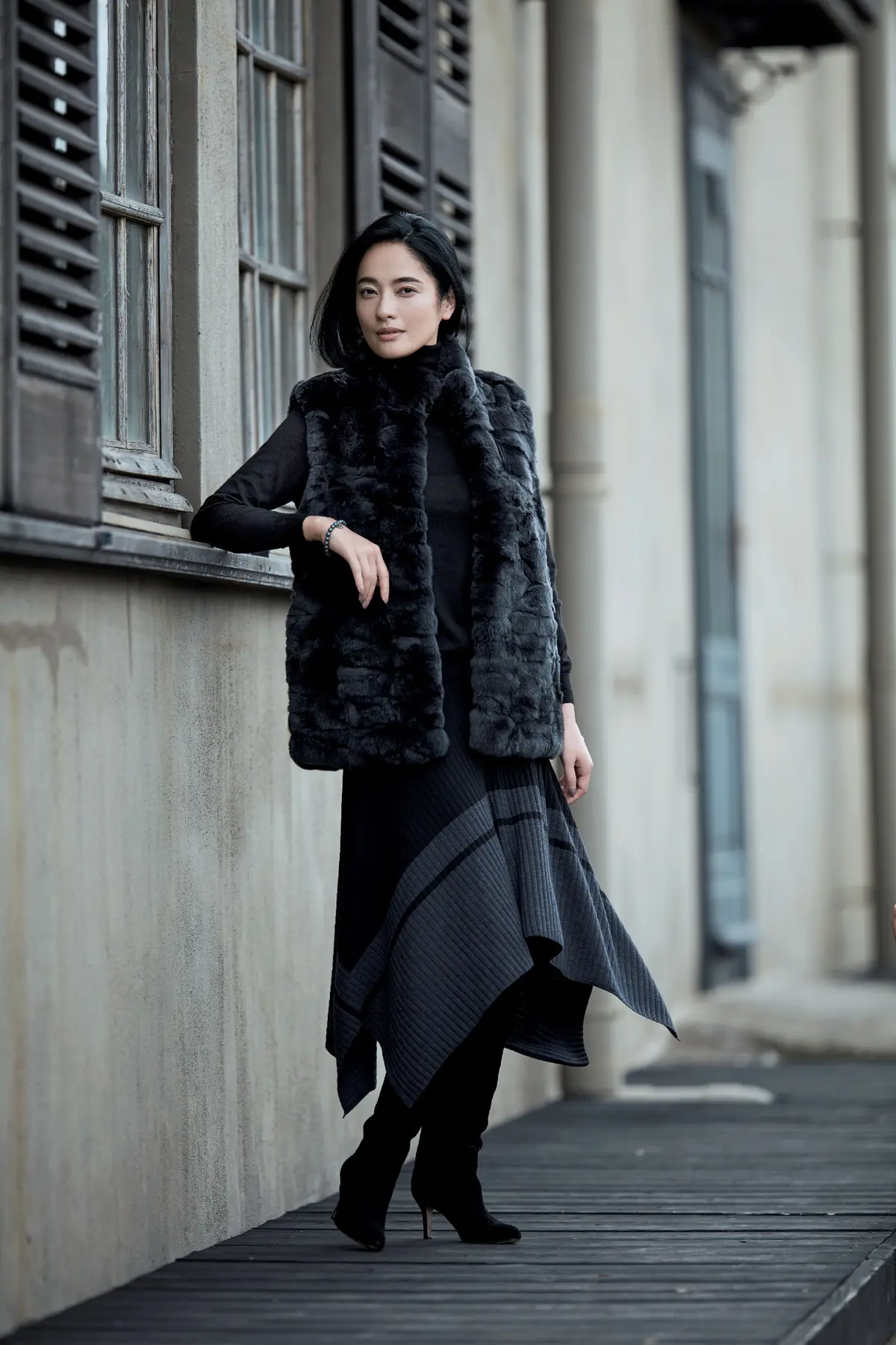 ニットとファージレでつくる冬のクラスカジの画像_1