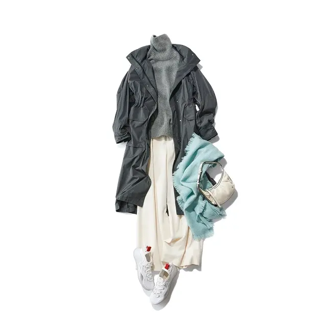 50代きれいめカジュアルが決まる！今、欲しい「こなれたスニーカー」