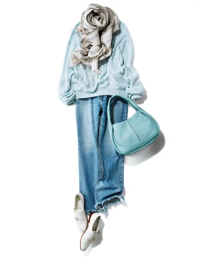 ダメージデニムを格上げする上質なトラッド靴