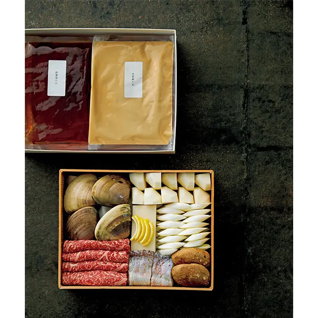 三ツ星料理人ふたりが鍋のおいしさをとことん追求した究極の味。