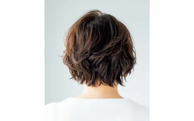 部分パーマでふんわり髪と動きを一挙両得